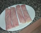 Foto del paso 3 de la receta: Rollitos de jamón dulce