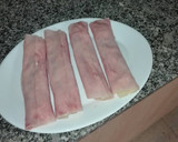 Foto del paso 3 de la receta: Rollitos de jamón dulce