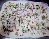 A picture of step 2 of Ham Rolls#endofyearchallenge.