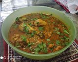 A picture of step 5 of Butter chicken.