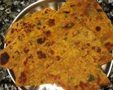 A picture of step 5 of Missi roti.