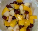 Pas rețetă Salată de fructe cu înghețată 2 fotografie