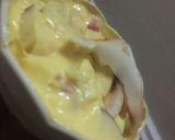 A picture of step 4 of Creamy mango fruit salad.