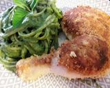Foto del paso 8 de la receta: Tallarines Verdes con Pollo o Hígado de Res a lo Carmelita