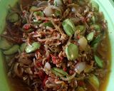Foto langkah ke 8 dari resep Tumis bawang teri pete.