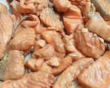 Foto langkah ke 4 dari resep Salmon Kani Mentai.