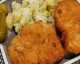 Rántott csirkemell tepsiben sütve, gluténmentesen recept fázis 7 fotója