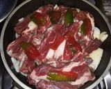 Foto del paso 1 de la receta: ❇️Bife a la criolla con 🍟🍟
