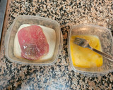 Foto del paso 2 de la receta: Minicachopos con pimientos y champiñones