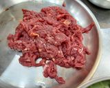 牛肉炒飯的食譜步驟3照片