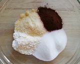 Une image de l'étape 2 de Financiers cacao vegan 😍.