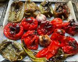 Une image de l'étape 3 de Poivrons 🌶️ rouge 🫑 vert toast estival.