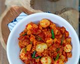 Foto langkah ke 5 dari resep Sambal Goreng Tempe Telur Puyuh.