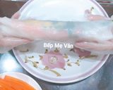 Hình bước làm 5 của món Phở Cuốn Thịt Heo