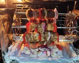 รูปขั้นตอนการทำที่ 4 ของ เคบับเนื้อวัวสองสัญชาติ (Beef Kabob)