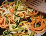 Stir fried mixed veg with black rice and prawns recipe step 2 photo