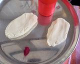 A picture of step 4 of Vanilla Heart cookies Nutella cookies.