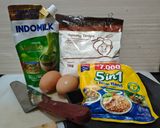 Foto langkah ke 1 dari resep Pancake Creamy Matcha.
