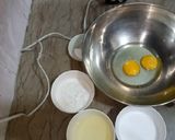 A picture of step 1 of Strawberry Cup Cakes.