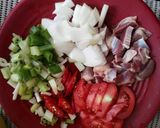 Foto langkah ke 3 dari resep Brokoli tumis ampela.