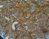 A picture of step 6 of Khorak. (Sindhi sweet.).