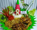 Foto langkah ke 8 dari resep Tumpeng merah putih.