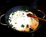 Foto del paso 6 de la receta: Crema de espinaca con lácteos