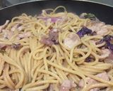 Foto del paso 5 de la receta: Cerdo y pasta con miel