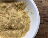 A picture of step 1 of Oatmeal, Banana, and Chocolate Chip Cookies.