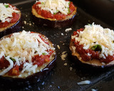 Foto del paso 12 de la receta: Mini Pizza de Berenjena