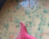 A picture of step 3 of Mix veggies punjabi kadhi.