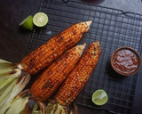 Foto langkah ke 4 dari resep Jagung Bakar Pedas Manis.