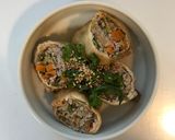 A picture of step 7 of Stuffed Fried Tofu.