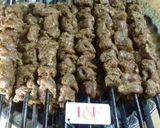 A picture of step 5 of Bihari Seekh Kabab.