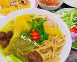 Hình bước làm 6 của món Miến Dong Gà Ta(Ức Gà) Nấu Với Măng Khô Đặc Sản Tây Bắc