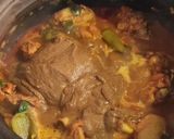 A picture of step 4 of Chicken Curry.