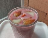 Foto del paso 5 de la receta: Licuado🧊🧃 de fresa y banano🥛🍓🍌
