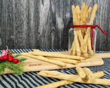Foto del paso 6 de la receta: Palitos de harina de garbanzo con hierbas provenzales y sésamo