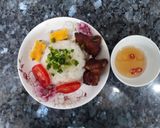 Hình bước làm 3 của món Cơm tấm sườn chả trứng
