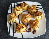 Foto del paso 7 de la receta: Saquitos y empanada de hojaldre rellenos de morcilla