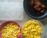Foto langkah ke 1 dari resep Es Jagung Nangka Gula Aren.