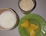 Foto langkah ke 2 dari resep Roti Tawar & Roti Sobek Tanpa Telur / Eggless Lembuuuut.