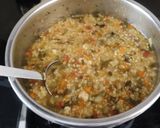 A picture of step 6 of Vegetable Daliya khichdi.