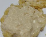 Foto del paso 3 de la receta: Arepa rellena de fiambre de pollo casero🫓🥙🥯