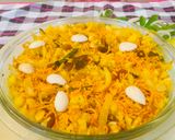 A picture of step 8 of Gujrati Batata Poha.