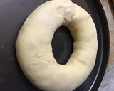 Foto del paso 15 de la receta: Rosca de Pascua trenzada y rellena, con crema pastelera