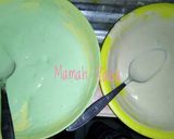 Foto langkah ke 4 dari resep Bolu Kukus Pandan Coklat.