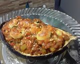 Foto del paso 14 de la receta: Berenjenas rellenas de zapallo, calabacín y queso... 🤔🤨🙄🍆🎃🥒🌶🧀🍆