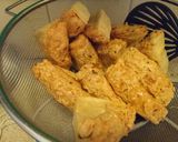 Foto langkah ke 6 dari resep Tahu/pangsit bakso goreng (jualan di belanda).