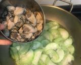 絲瓜鮮蚵麵線的食譜步驟3照片